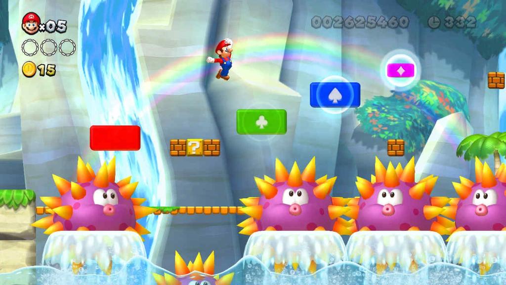 Новая игра Super Mario U Bros.