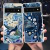 Прозрачный чехол для телефона с изображением китовой акулы в океане для Google Pixel 9 8 7 Pro 8A 7A 6A 6 Pro XL 5 4 5A 4A 3A 5G Мягкая прозрачная крышка