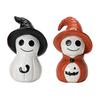 Halloween Ornament Smile Ghost Resin Figurines Halloween Table Shelf Office Desktop Home Garden Decoration