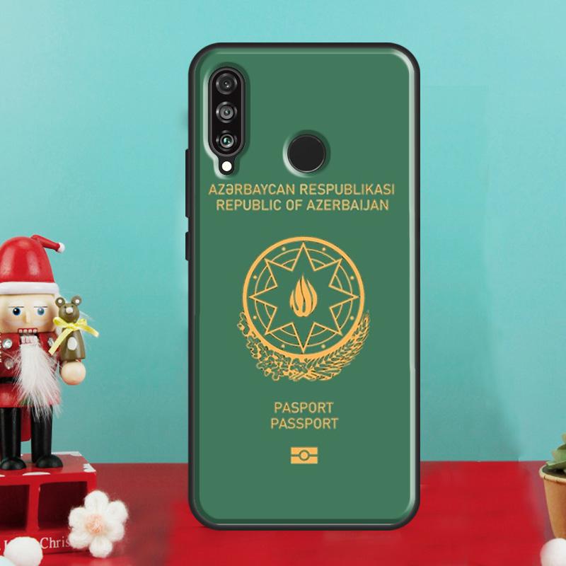 Чехол для Huawei Nova 10 9 SE 12i 12s 11i 8i Y90 Y60 Y70 Y72 Y73 Y61 Y91 P30 P40 Lite P60 Pro с флагом и гербом Азербайджана