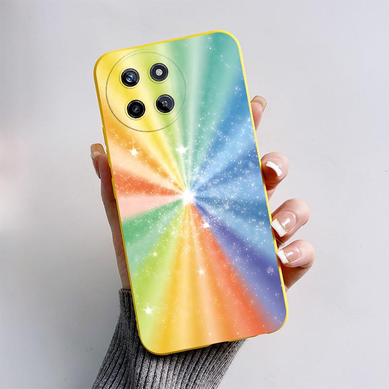 Чехол для телефона OPPO Realme 11 4G Милый Кот Мультяшная Собака Забавный Чехол Мягкий Силикон Защита Задняя Крышка Для Realme11 RMX3636 Funda