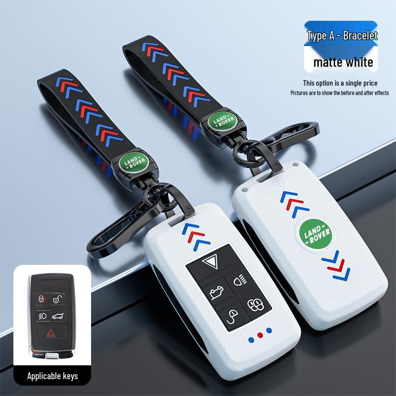 Land Rover Key Case for Range Rover Sport, Defender, Discovery 4, Freelander 2 – Key Cover Shell for Men