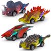 Douyin Kids Dinosaur Pull-Back Car Toy Model for Boys