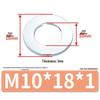Очень большие оцинкованные металлические плоские шайбы - Размеры от M1.6 до M14