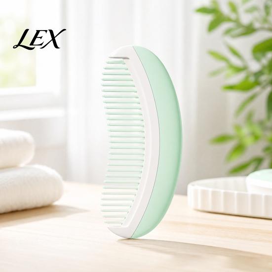 Detangling Hair Comb Spring Shock-Absorbing Comb, Ergonomic Curved Bounce for Styling Men Women, Tangle-Free Scalp Massage with Retractable Teeth