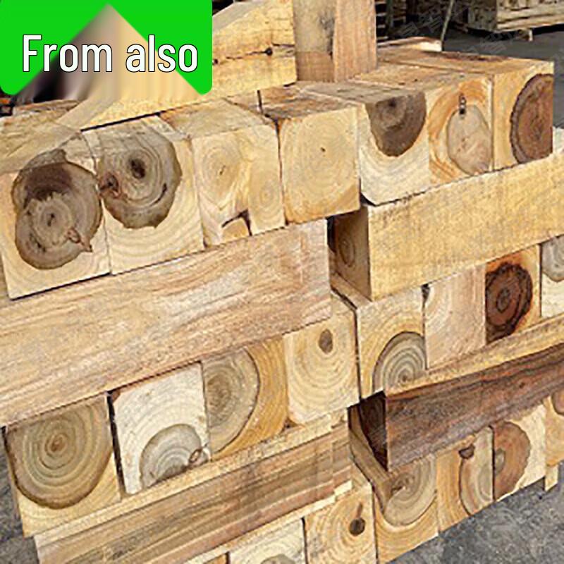 Hardwood Crane Outrigger Support Blocks