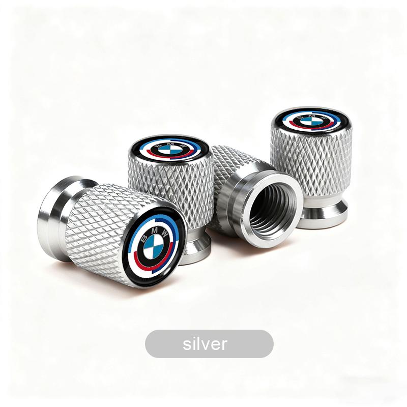 NXEW6 Car Wheel Tire Valve Cap Dustproof Protector Cover Personalized Decoration For BMW X3 X5 M5 M3 E46 E90 E60 F10 E39 F30 E36 G30