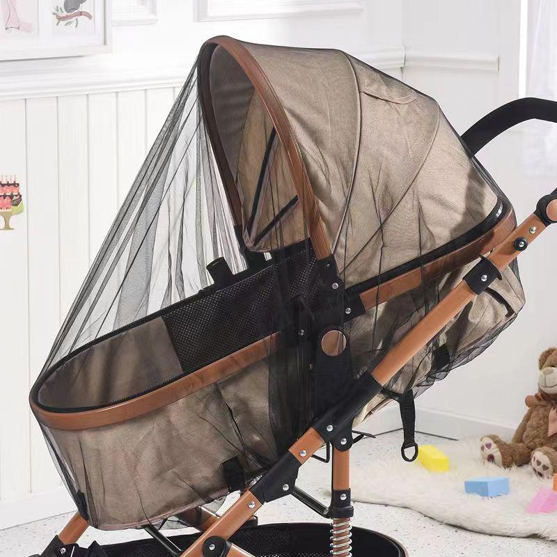 Baby Stroller Mosquito Net Full Cover Pushchair Cart Insect Shield Net Mesh Safe Baby Stroller Infants Protection Mesh Cover