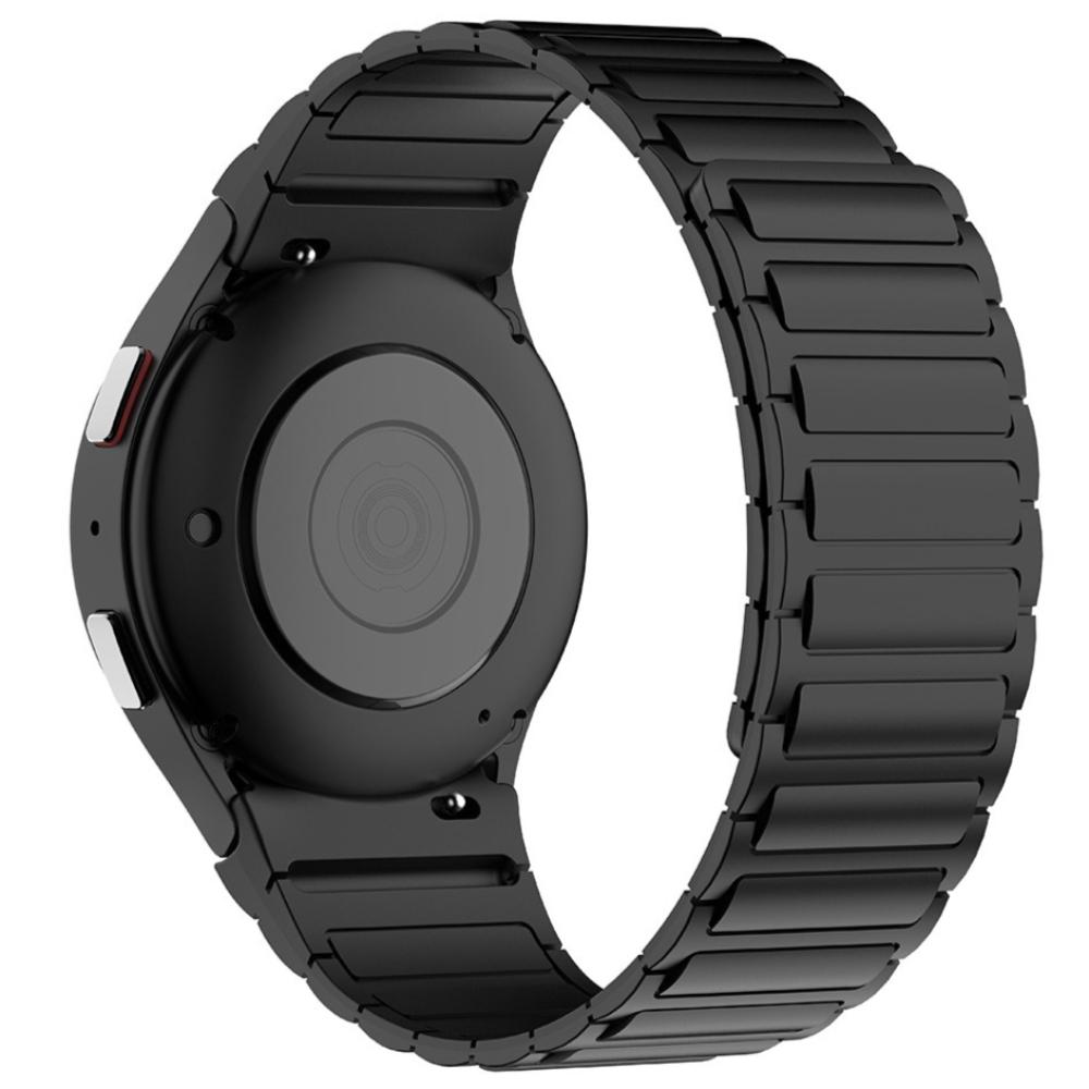 Мягкий силиконовый магнитный ремешок без зазоров для Samsung Galaxy Watch 8 Classic 46 мм, спортивный ремешок для Galaxy 7/6/5/4 40 мм 44 мм 45 мм 47 мм 43 мм с изогнутыми концами.