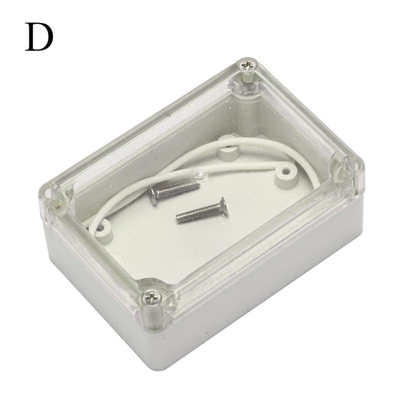 Водонепроницаемая пластиковая распределительная коробка для корпуса электронного проекта 85X58X33 мм