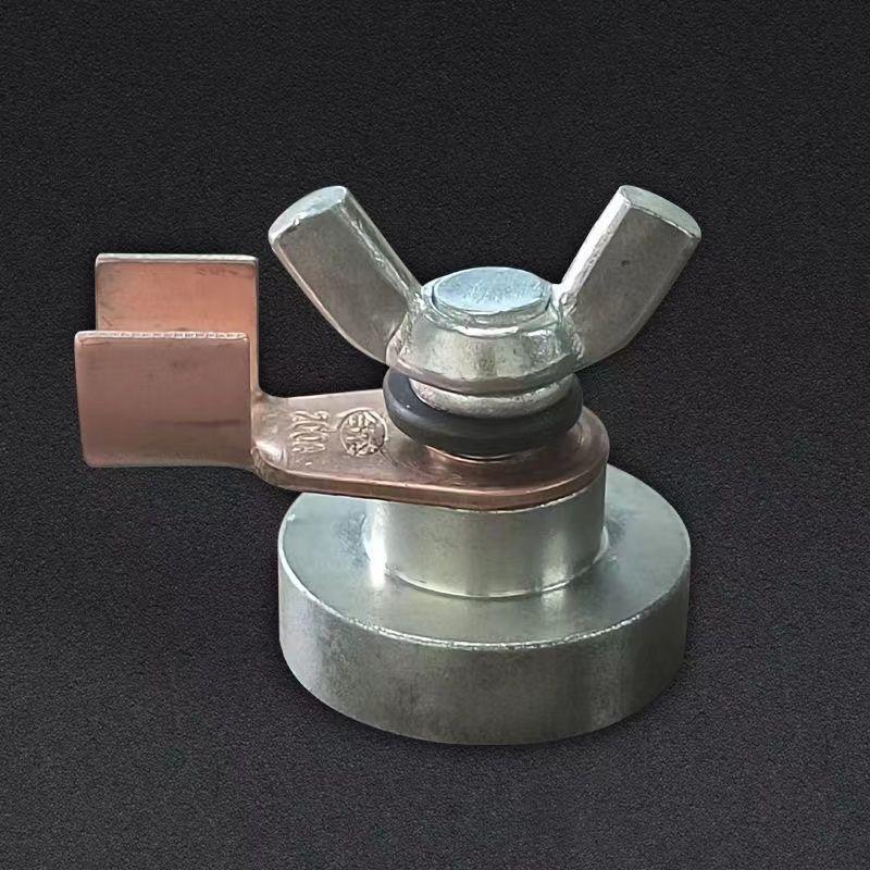 1 шт. Магнитный держатель с сильным захватом и быстрым отсоединением, Магнитный зажим заземления, Сильный магнитный сварочный зажим-поддержка