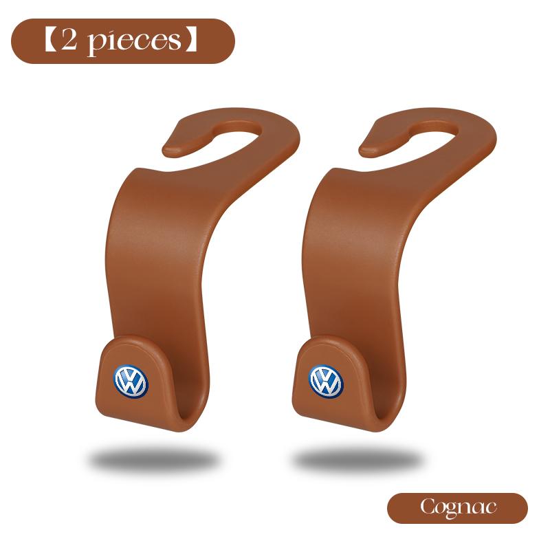 XMZSA1 Car Seat Headrest Hook For Volkswagen VW Scirocco Jetta Beetle Golf 4 5 6 mk8 Passat Polo B5 Tiguan Backrest Hanger Storage Hook