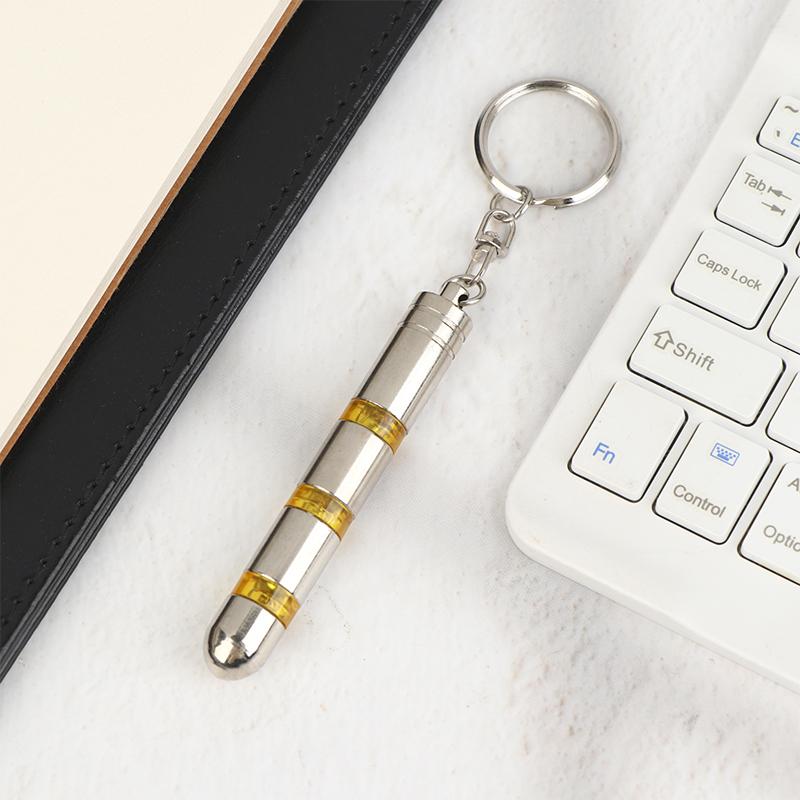 Portable Car Anti-Static Keychain Static Rod Electrostatic Discharger Antistatic Rod Keyring Car Supplies Car Accessories