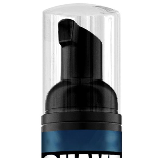 Натуральная мужская пена для бритья, 60 мл, нежная текстура, нежный крем для очистки бороды