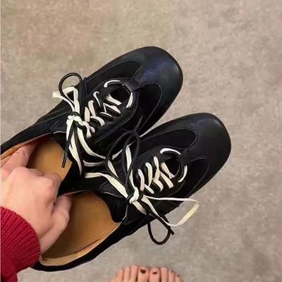 Балетки Спортивная обувь Лето Новые Повседневные Лоферы Женские 2025 Бренд На шнуровке Беговые Походные Туфли Сандалии Zapatos Mujer