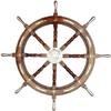 Nautical Marine Wooden Ship Rudder Anchor Pirate Wall Decor 91.44cm