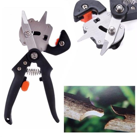 Ножницы для прививки растений Профессиональный садовый инструмент для прививки 2 в 1 Сверхпрочные секаторы