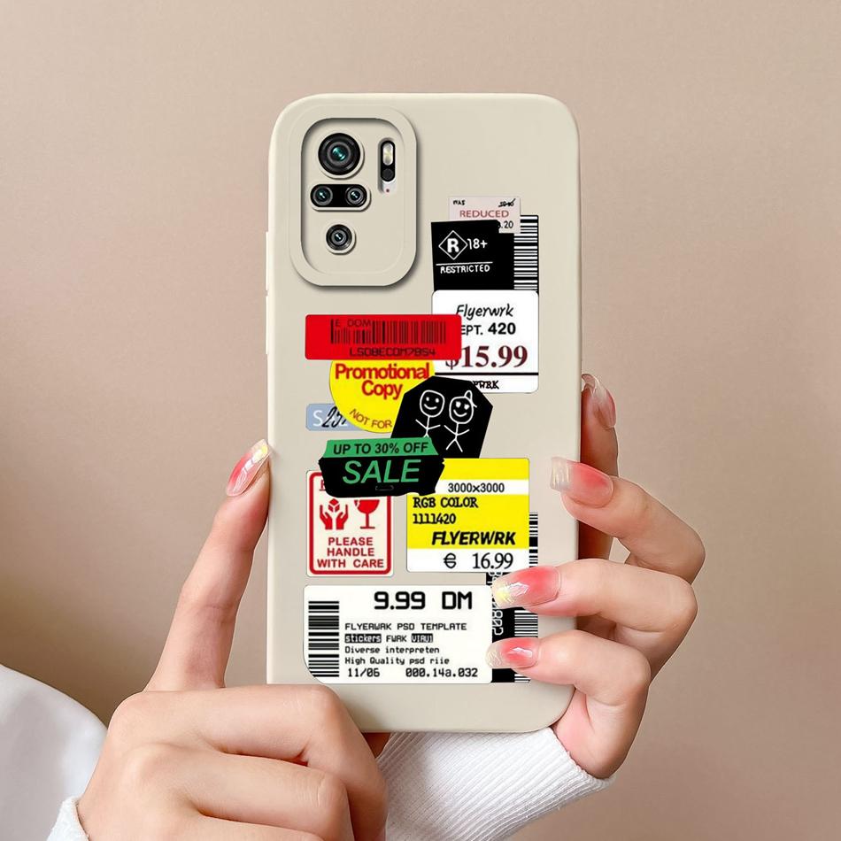 For Redmi Note 10 10T 10S Phone Case Cartoon Liquid Silicone Full Coverage Anti Drop Bumper For Xiaomi Redmi Note10 10 S T Funda