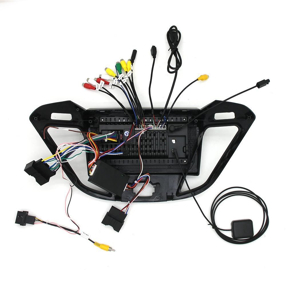 Android 13 Car Navigation 9 Inch Built-in Carplay+Android auto/4+64G+AHD Camera+microphone Applicable To 13-18 Models Ford Transit/Touareg