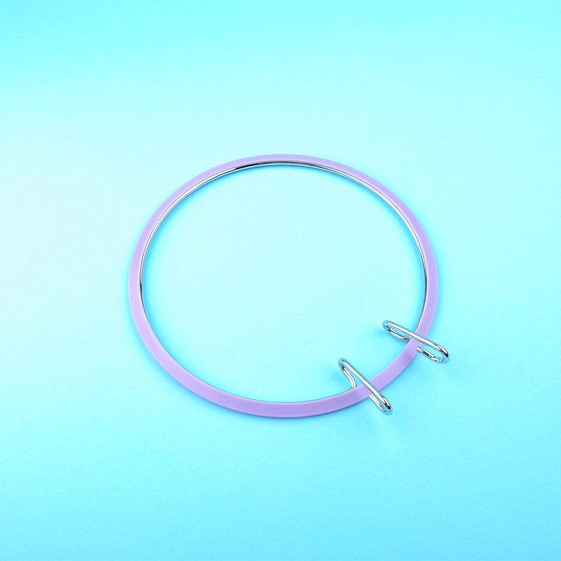 Набор для вышивания своими руками с регулируемым металлическим обручем 7,25 дюйма для вышивки крестом в стиле Сучжоу