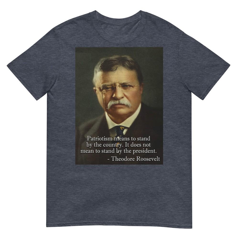 Theodore Teddy Roosevelt Meme Tshirt Anti Trump Tee Tshirt Small