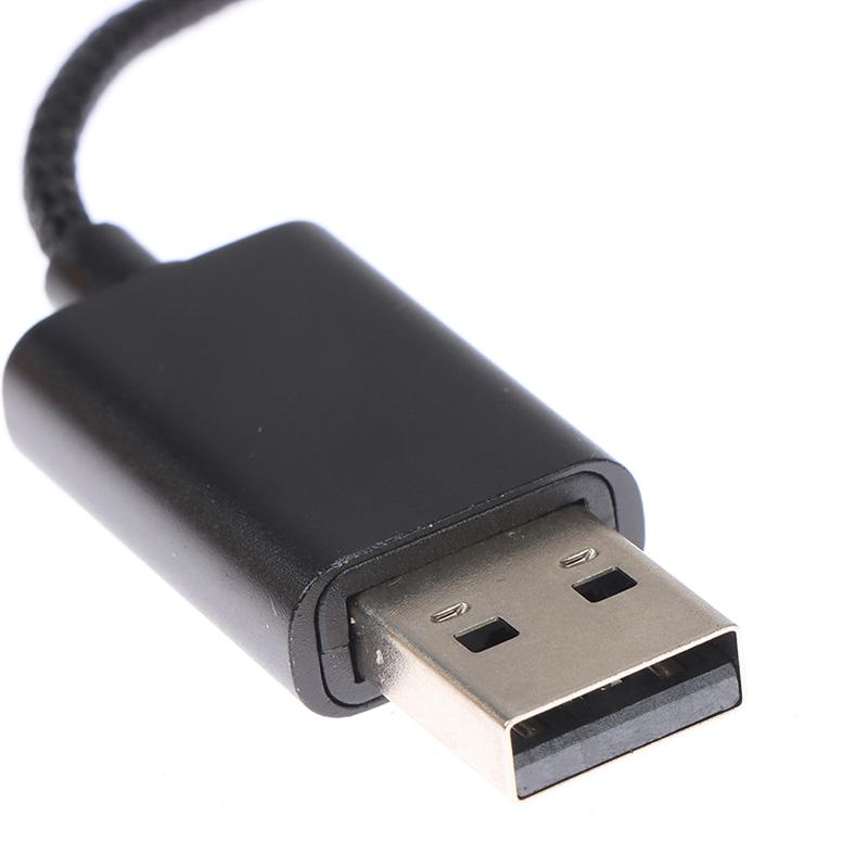 2 в 1 USB к 3,5 мм разъем звуковой карты разъем аудио адаптер для ПК ноутбука
