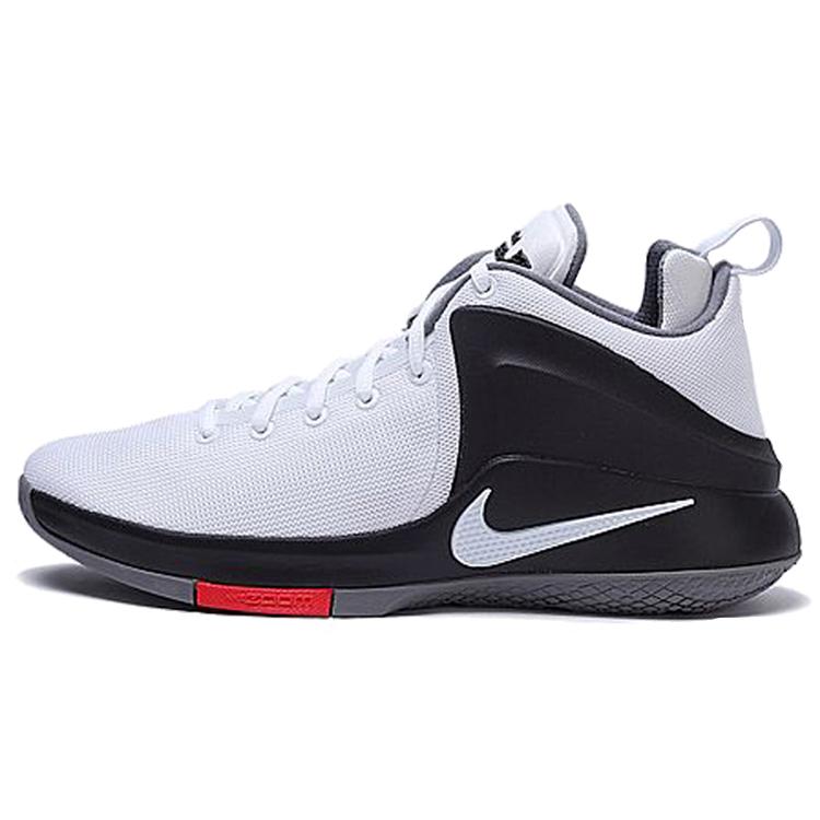 Nike Зум Свидетель Эп Джеймс Белый/Черный/Красный 884277-100