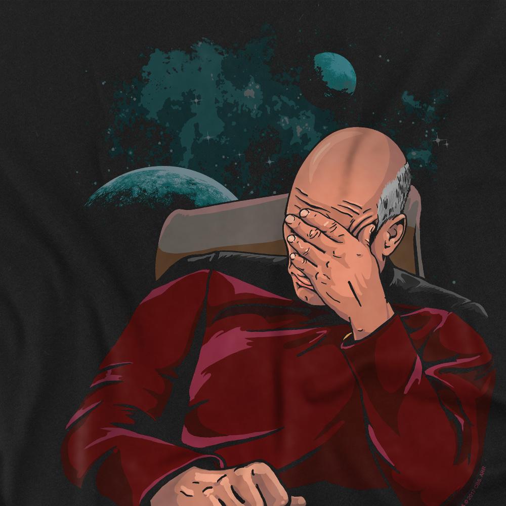 Star Trek Mens Facepalm T-Shirt