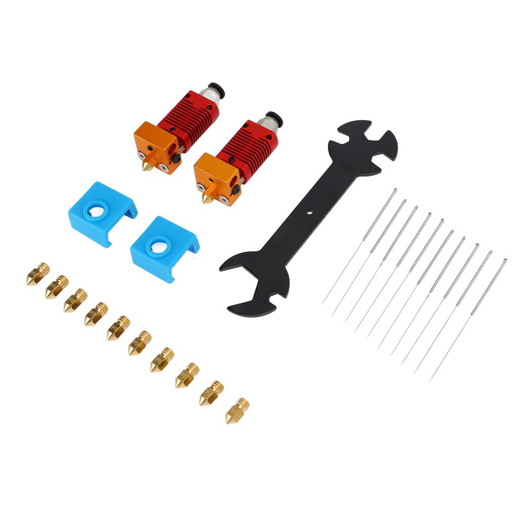 Extruder Hotend Nozzle Cleaning Kit with MK8 Nozzle Needle 5 In 1 Wrench for Ender 3 Pro V2