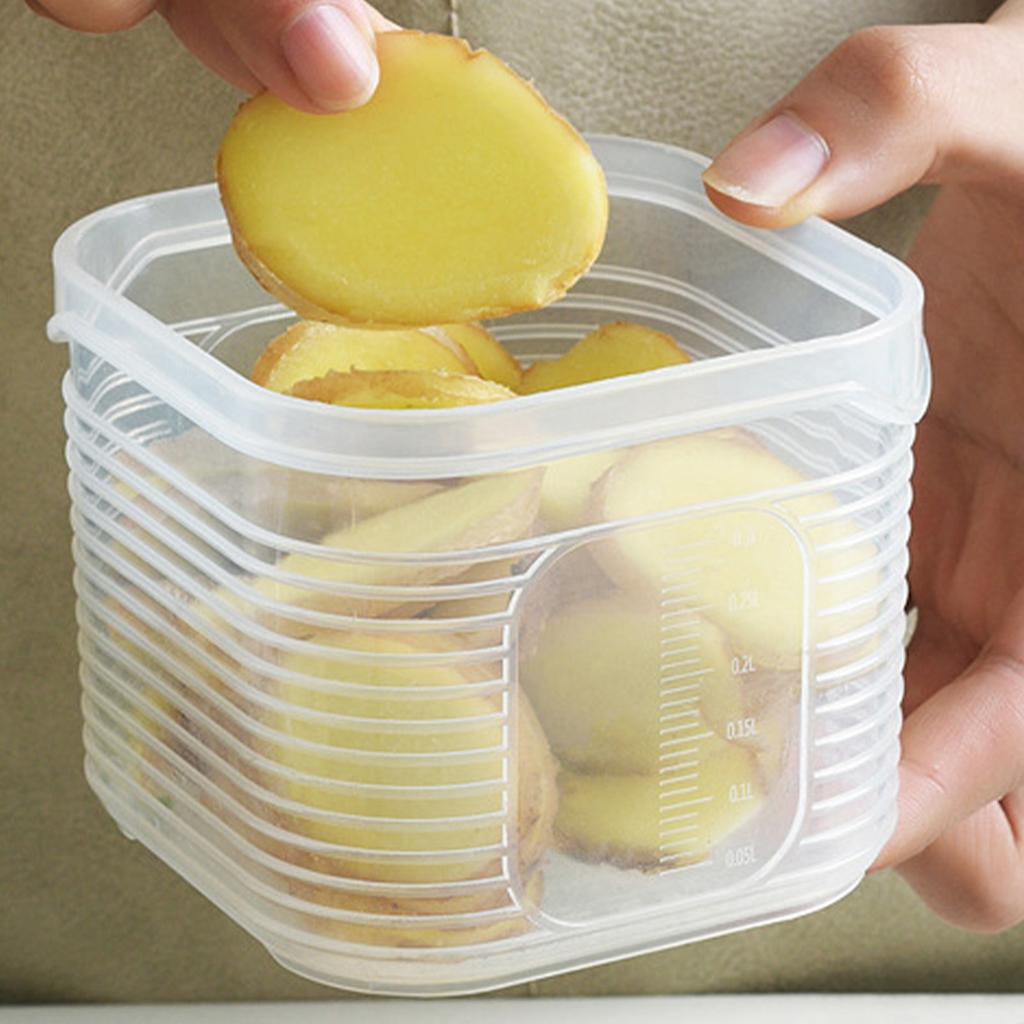 Onion Ginger Garlic Storage Box Fridge Organizer Refrigerator Food Preservation Kitchen Vegetable Container