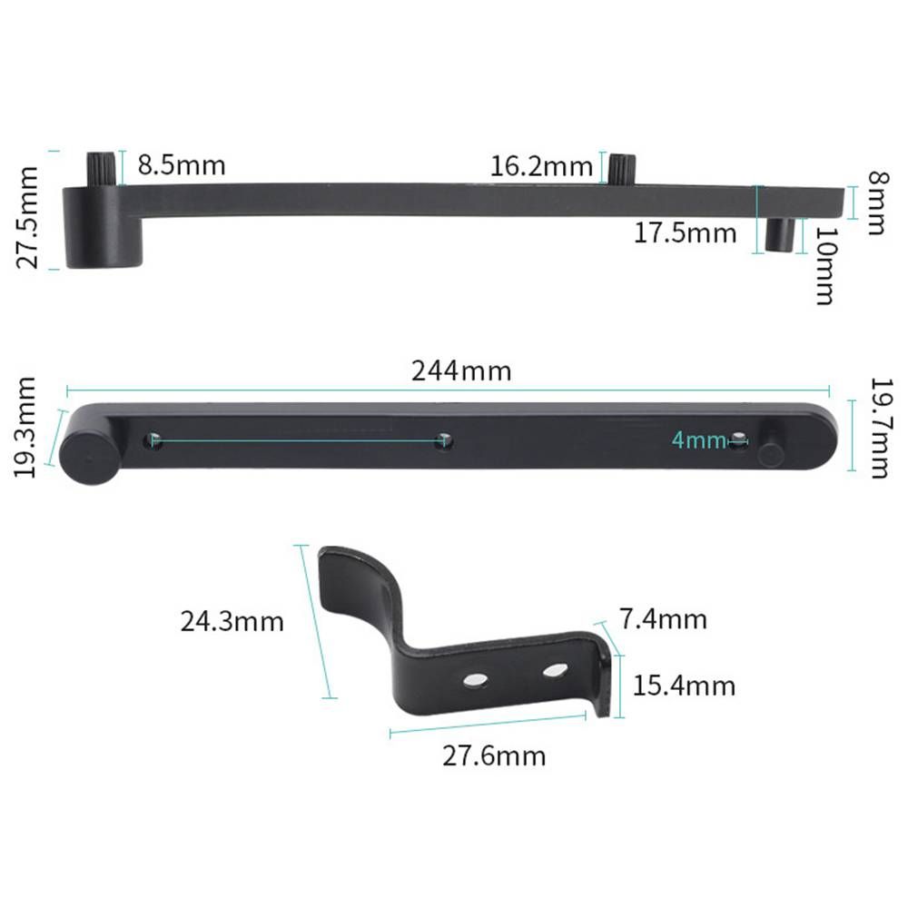 Cupboard Flip-up Buffer Track Cabinet Runners Bearing Slides Door Rail Hidden Slides