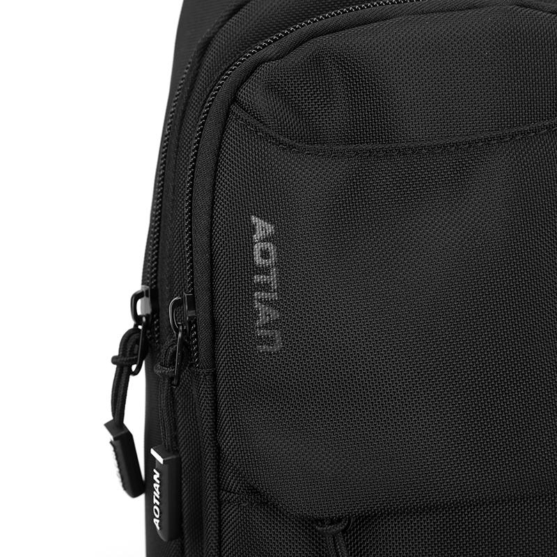 Men's Crossbody Bag Outdoor Riding Chest Bag Oxford Shoulder Bag