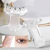 Lower Eyelash Stamp Stencil With Handle Lazy Eyelash Applicator Quick Makeup Under Eyelash Template Seal False Eyelashes Stamper