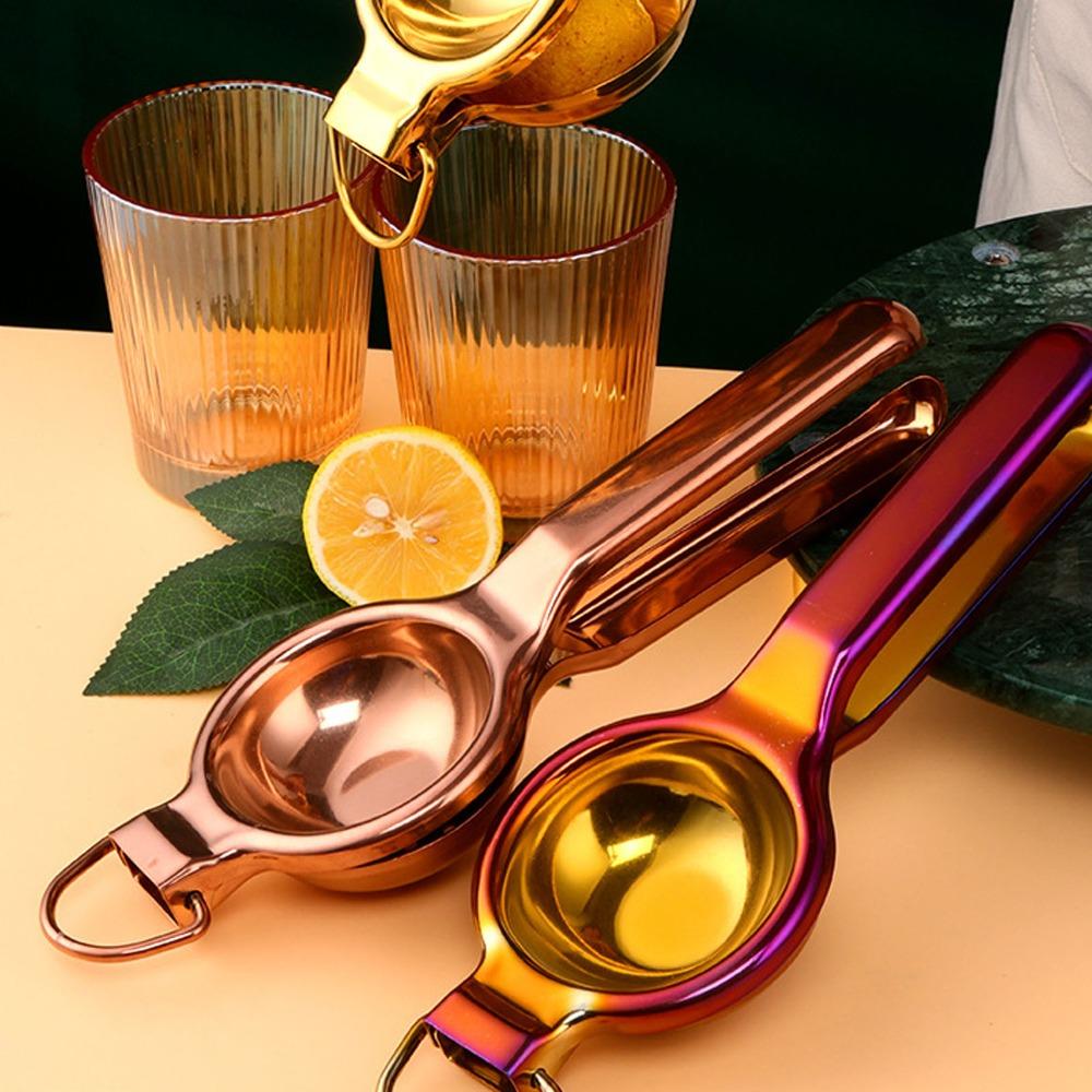 Stainless Steel Lemon Squeezer Manual Fruit Juicer Kitchen Tool Citrus Juicer Pomegranate