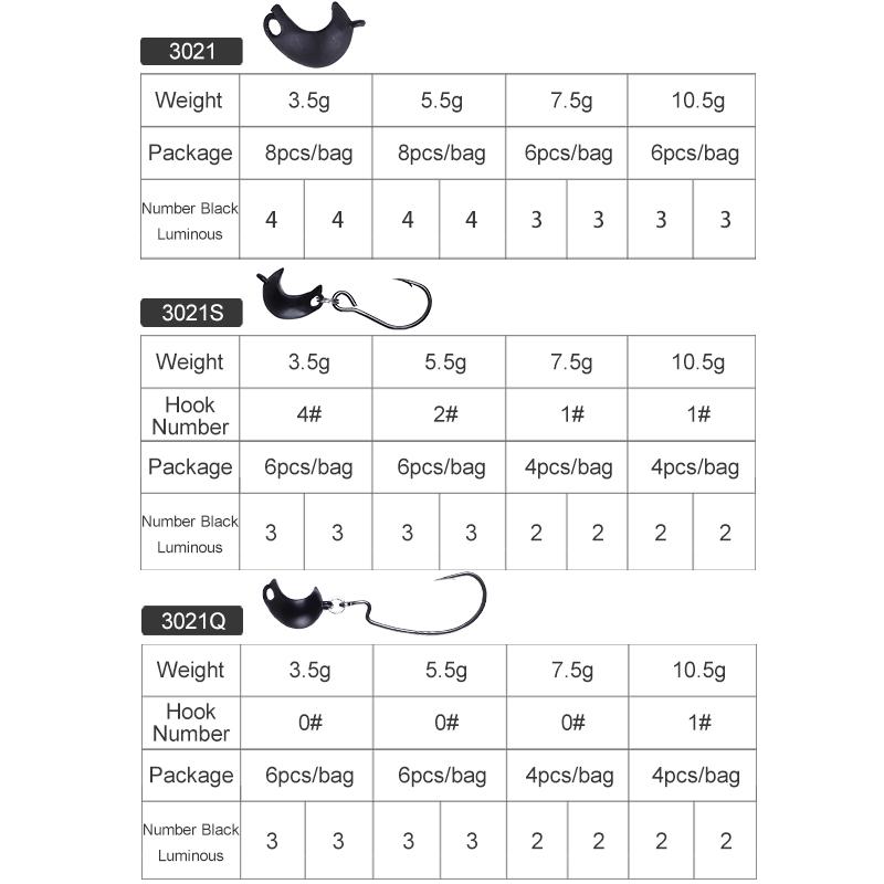 Kingdom Fishing Hooks Crank Jig Heads For Soft Worm Fishing Bait Wobblers Swimbait Bass Jigs Lure Tackles Accessories Hooks