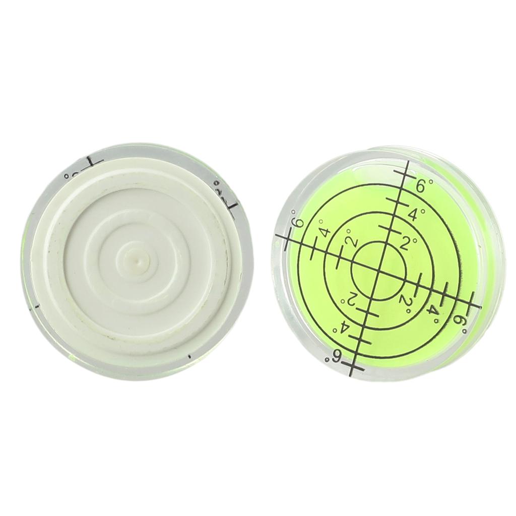 2pcs Bubble Level 32×7mm Horizontal Precision For Spirit Bubble Degree Mark Mini Bubble Level Graduated Level Bubble
