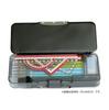 Sonic Pencil Check Pencil Case with Double Sheet Uka Navy Double-Sided Reinforcement, Support, FD-8445-K