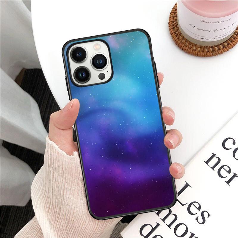 Межзвездный Фиолетовый Космос Звезда Чехол для телефона Для iphone 14 13 12 11 Pro Max Чехол Для iphone 14 13 Pro XS MAX X XR SE2 8 7 Plus чехол