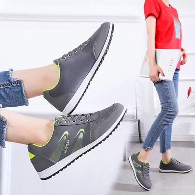 Женская обувь Кроссовки на шнуровке из сетчатой ткани Низкие повседневные туфли для женщин