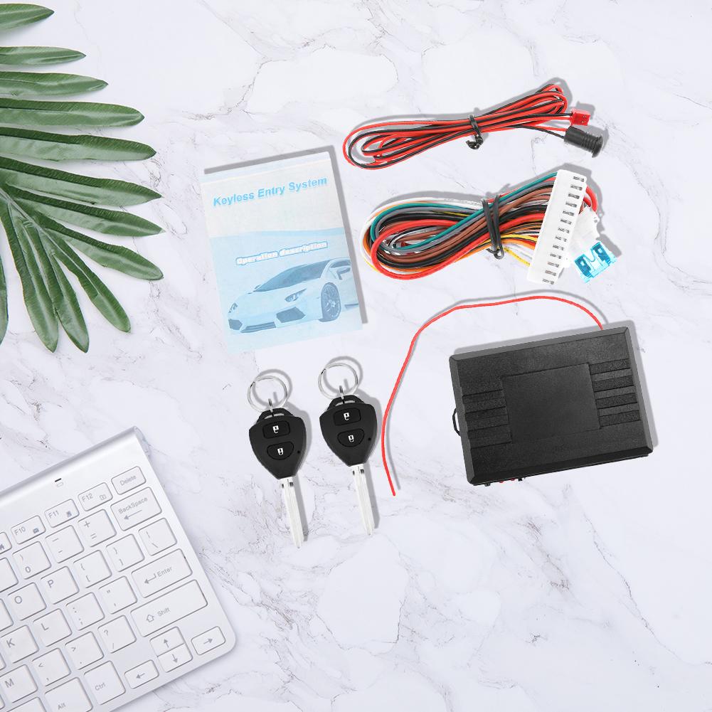 Автомобильный дистанционный центральный комплект, дверной замок, сигнализация, система бесключевого доступа