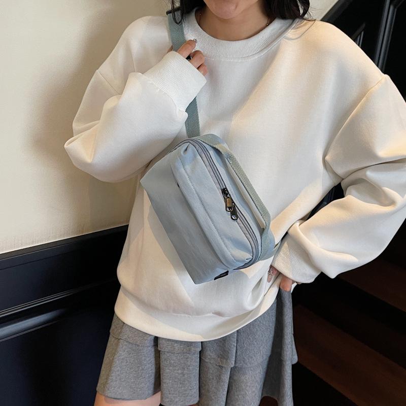 Женская легкая нейлоновая сумка кроссбоди - Компактная повседневная сумочка для поездок на работу и выхода в свет