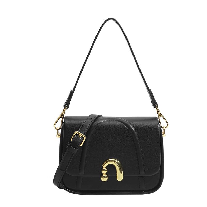 Новая женская сумка 2024 года, элитный французский нишевый дизайн, уникальная универсальная маленькая сумка, через плечо на одно плечо