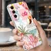 Чехол для телефона "Звездное море Дельфин Приключение" для Samsung S26 S25 Ultra S24 Plus S22 S23 S21 FE A54 A15 A35 A55 A16 A36 A56 A17 A37 A57 5G Прозрачный Мягкий Чехол