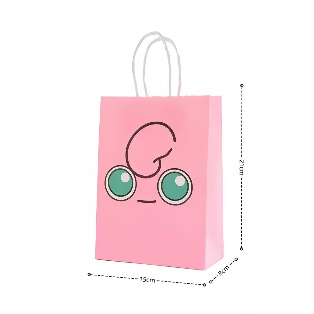 Покемон Подарочные Пакеты Украшение для Вечеринки по Случаю Дня Рождения Пикачу Конфетные Бумажные Пакеты Подарки-Сюрпризы для Детей Мальчиков Подарки Принадлежности для Вечеринки