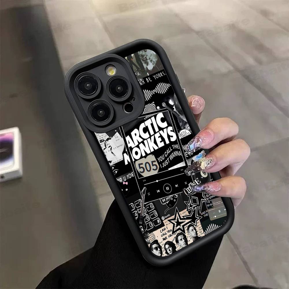 Чехол для телефона Rock Band A-Arctic M-Monkeys для iPhone 17 16 15 14 13 12 11 Pro Max Силиконовая задняя крышка