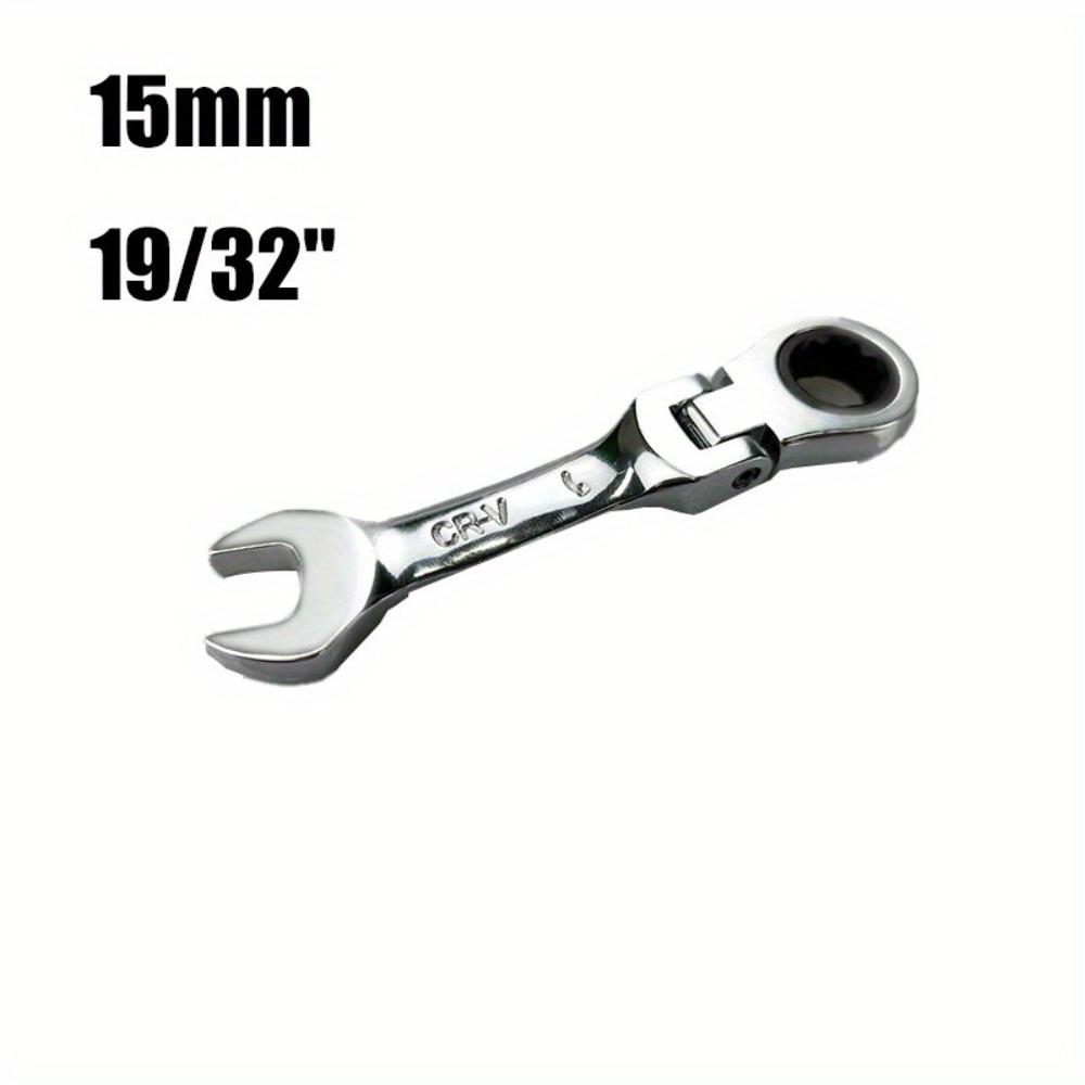 Гаечный ключ Мини Короткая ручка Гаечный ключ Комбинированный ключ Трещоточный ключ Поворотная головка Трещотка