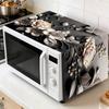 85x35 см Чехол от пыли для микроволновой печи, маслостойкий, водонепроницаемый, моющийся, защитный чехол для микроволновой печи из полиэстера