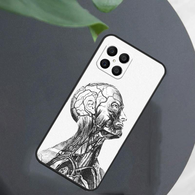 Человеческая Анатомия Для Honor Magic 5 6 7 8 Pro Чехол Для Honor 400 200 50 70 Lite X8c X8b X9a X9b X9c X9d Win RT