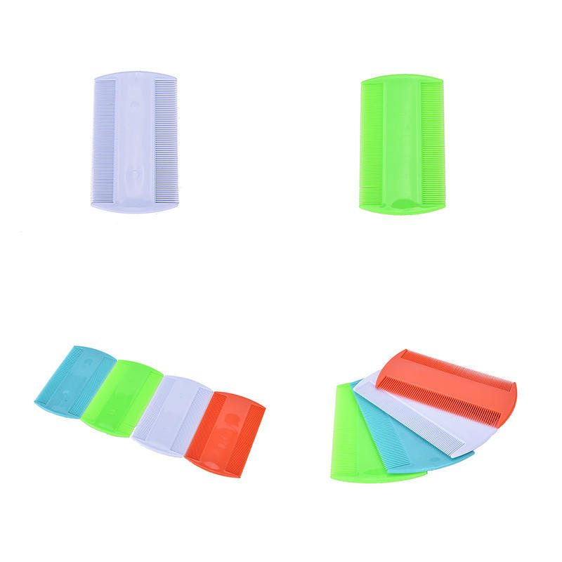 Прочные двухсторонние нит-гребни для обнаружения головных вшей, гребень для детей, домашних животных, блох