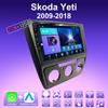 2 DIN Android Carplay автомобильное радио для Skoda Yeti 2009-2018 мультимедийный проигрыватель головное устройство стерео GPS навигация BT WIFI 2+32 ГБ